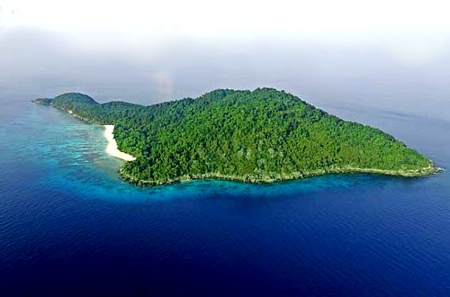 Koh Tachai...una de las islas más pequeñas del archipiélago de los similans